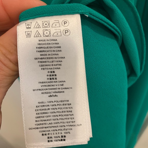 Floaty long green dress by Michael Kors new without tags - Picture 5 of 8